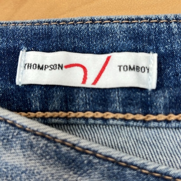 Vigoss /Stitch Fix Thompson Tomboy Jeans Sz 30 Blue Denim Mid Rise NWT - Picture 4 of 15